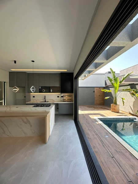 Casa nova com 4 suítes e piscina! Condomínio OuroVille Taubaté SP: 10ª foto da galeria de imagens do imóvel