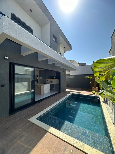 Casa nova com 4 suítes e piscina! Condomínio OuroVille Taubaté SP: 14ª foto da galeria de imagens do imóvel