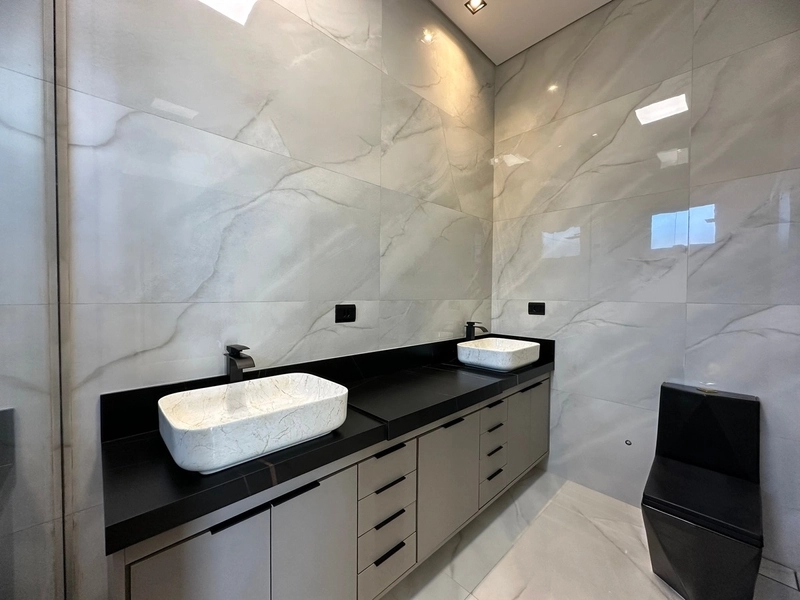 Casa nova com 4 suítes e piscina! Condomínio OuroVille Taubaté SP: 30ª foto da galeria de imagens do imóvel