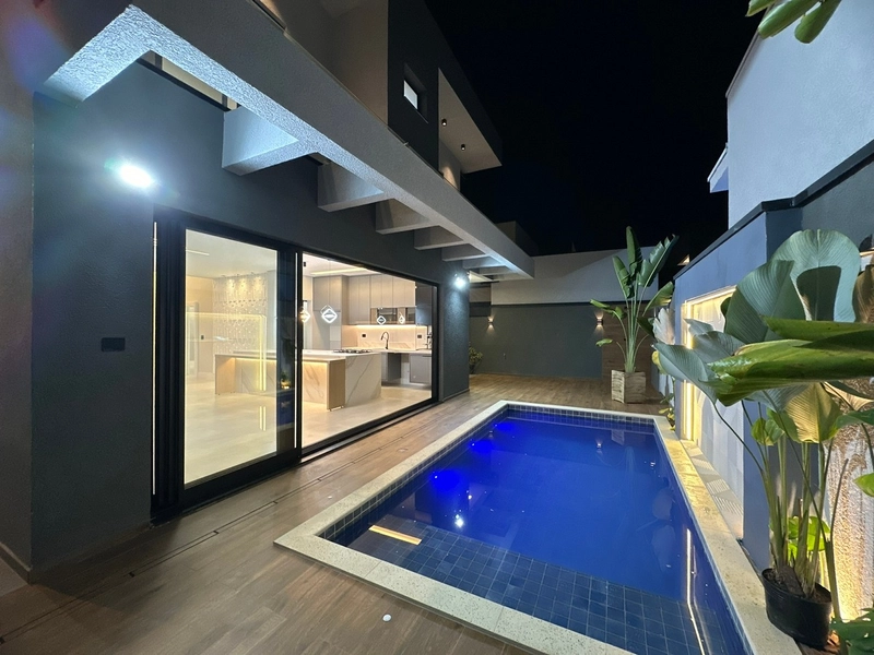 Casa nova com 4 suítes e piscina! Condomínio OuroVille Taubaté SP: 134ª foto da galeria de imagens do imóvel