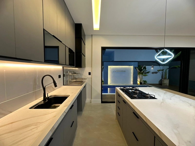 Casa nova com 4 suítes e piscina! Condomínio OuroVille Taubaté SP: 121ª foto da galeria de imagens do imóvel