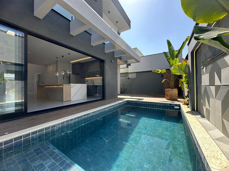 Casa nova com 4 suítes e piscina! Condomínio OuroVille Taubaté SP: 16ª foto da galeria de imagens do imóvel