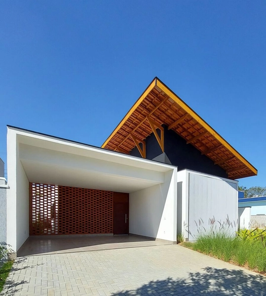 Casa nova com escritório, 3 quartos e armários - Condomínio fechado: 2ª foto da galeria de imagens do imóvel