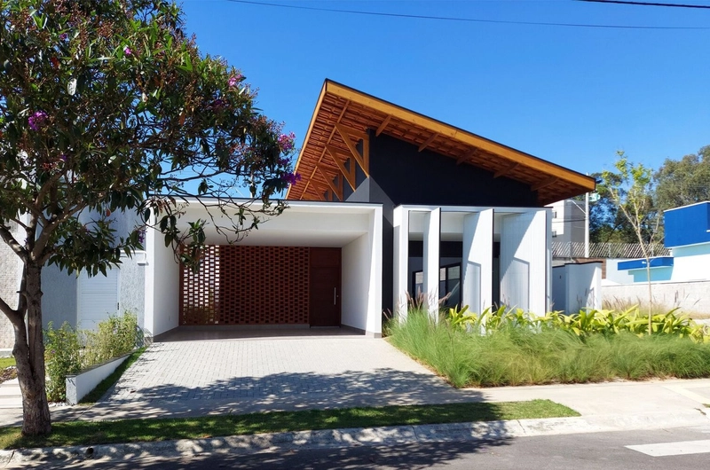 Casa nova com escritório, 3 quartos e armários - Condomínio fechado: 1ª foto da galeria de imagens do imóvel