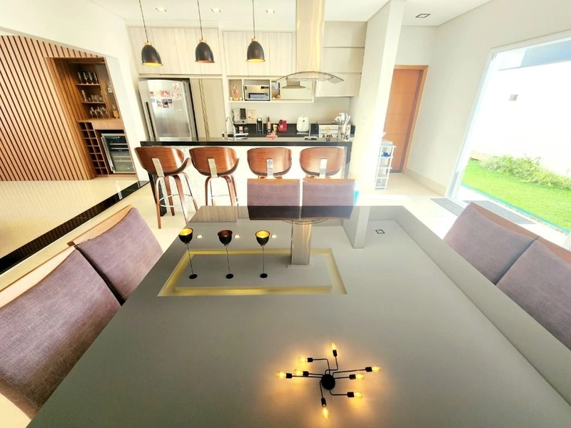 Casa moderna, ambientes integrados, planejados e 3 suítes. Ouroville: 5ª foto da galeria de imagens do imóvel