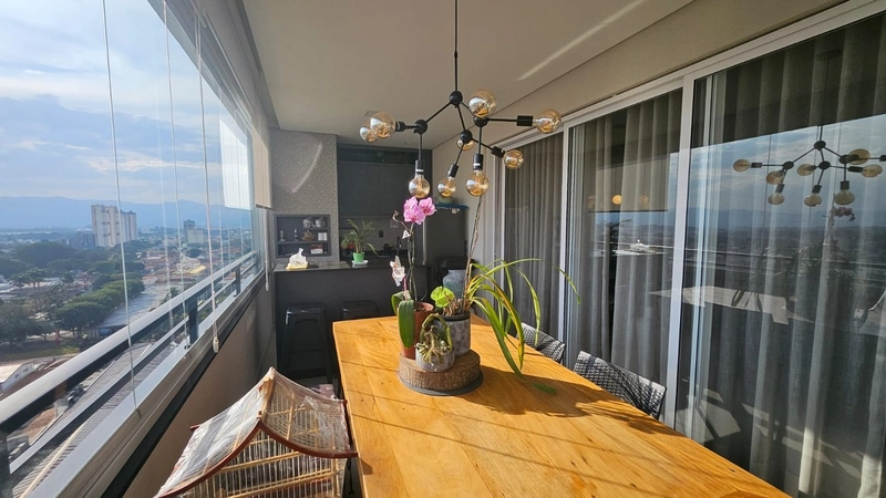 Apartamento alto padrão com planejados 3 suítes + 3 vagas - Taubaté SP: 2ª foto da galeria de imagens do imóvel