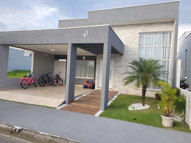 Casa térrea 3 dormitórios, closet, piscina e armários - Condomínio: 2ª foto da galeria de imagens do imóvel