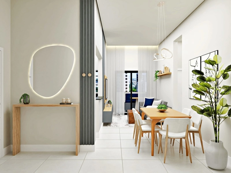 Apartamento novo com 2 dormitórios (1suíte) e sacada com churrasqueira: 4ª foto da galeria de imagens do imóvel