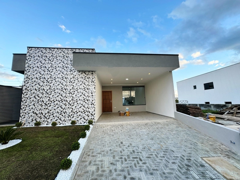 Casa térrea nova com planejados - Condomínio Ágata - Taubate SP: 1ª foto da galeria de imagens do imóvel