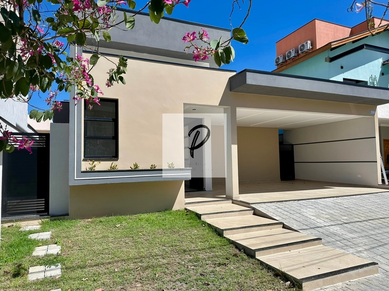 Casa térrea nova com escritório e 3 dormitórios - Condomínio Ouroville: 1ª foto da galeria de imagens do imóvel