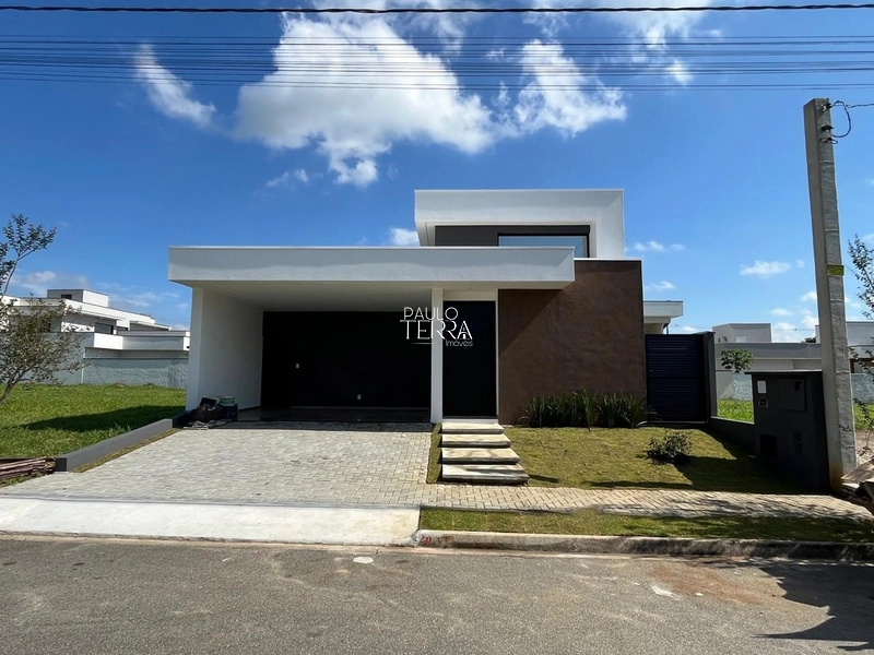 Casa nova com 3 suítes e piscina no Condomínio Ouroville em Taubaté SP: 1ª foto da galeria de imagens do imóvel