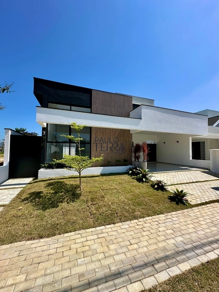 Casa térrea nova com 3 suítes no Condomínio Ouroville em Taubaté SP: 2ª foto da galeria de imagens do imóvel