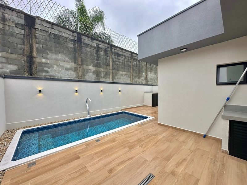 Casa nova com piscina e 3 dormitórios no condomínio Tecoara Taubaté SP: 10ª foto da galeria de imagens do imóvel