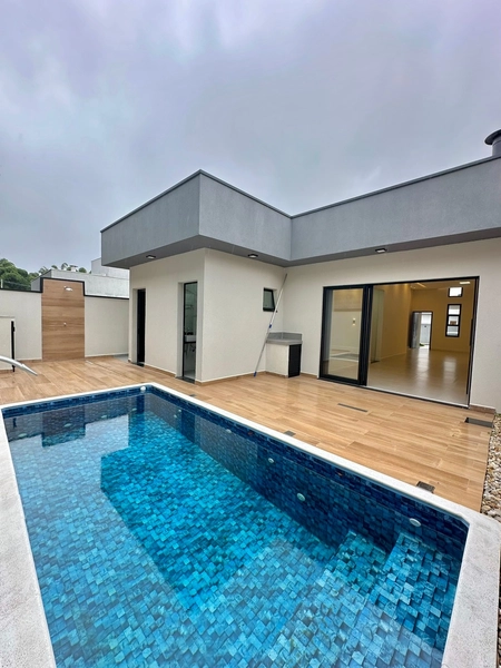 Casa nova com piscina e 3 dormitórios no condomínio Tecoara Taubaté SP: 16ª foto da galeria de imagens do imóvel