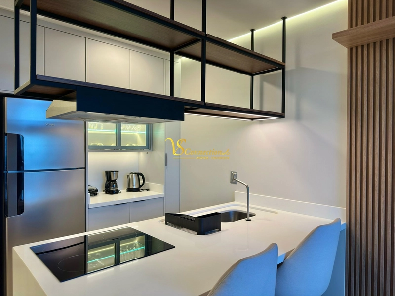 LOFT MOBILIADO E DECORADO, PRONTO PARA USO DE FRENTE PARA INFRA: 17ª foto da galeria de imagens do imóvel