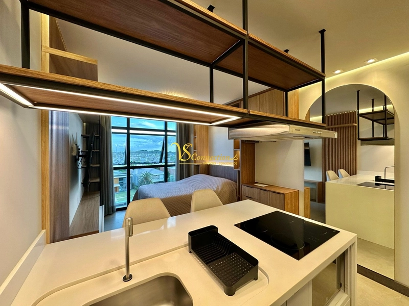 LOFT MOBILIADO E DECORADO, PRONTO PARA USO DE FRENTE PARA INFRA: 18ª foto da galeria de imagens do imóvel