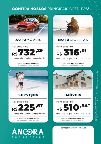 Consórcios: -IMÓVEIS AUTOMÓVEIS-MOTO -SERVIÇOS: 2ª foto da galeria de imagens do imóvel