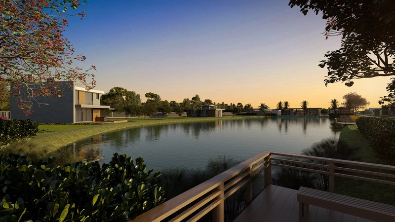 LOTE FRENTE LAGO À VENDA NO CONDOMÍNIO LA MARINA RESERVA: 7ª foto da galeria de imagens do imóvel