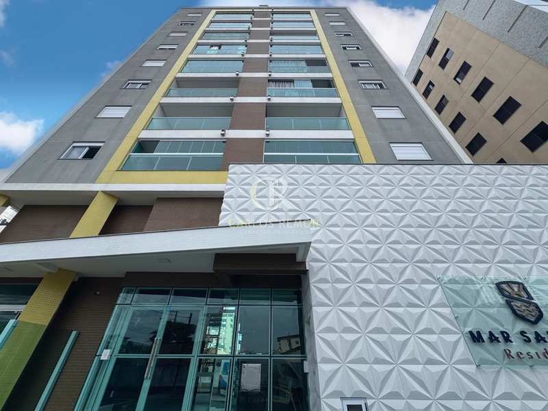 Apartamento novo, último andar, 3 dorm., 2 vagas, a 400m Praia: 1ª foto da galeria de imagens do imóvel