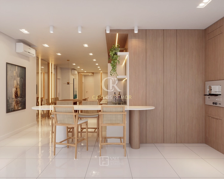 Apartamento Mob. 3 suítes Alto Padrão no Residencial Luxor - Laguna: 25ª foto da galeria de imagens do imóvel