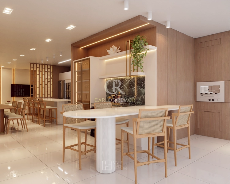 Apartamento Mob. 3 suítes Alto Padrão no Residencial Luxor - Laguna