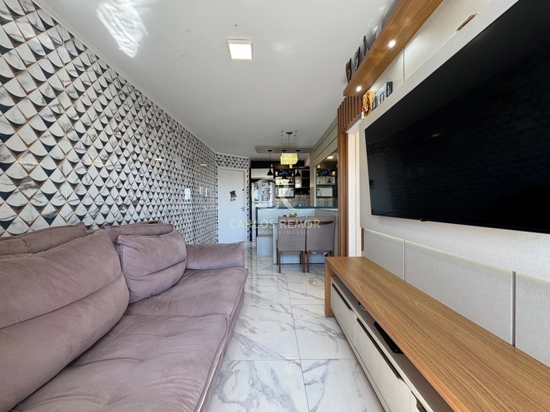 Apartamento Semi-Mobiliado e Climatizado - Res. Anita 2 quartos