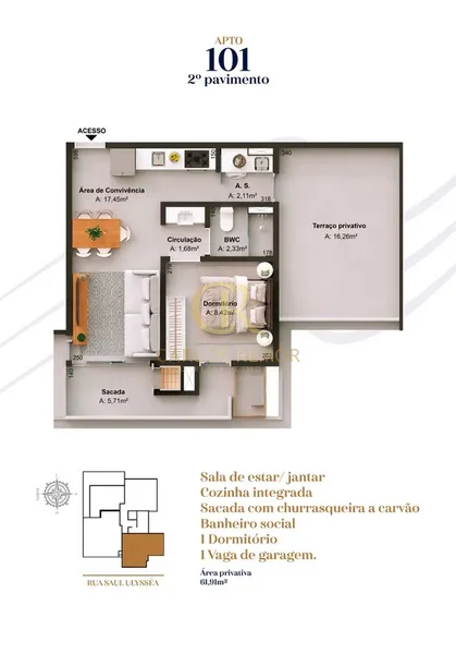 Lançamento em Laguna - Residencial Ilha di Capri no Mar Grosso: 15ª foto da galeria de imagens do imóvel