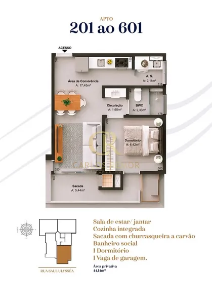 Lançamento em Laguna - Residencial Ilha di Capri no Mar Grosso: 17ª foto da galeria de imagens do imóvel