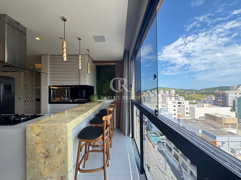 Apartamento 3 suítes 2 vagas, mobiliado, Mar Grosso, Laguna/SC