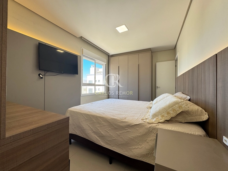 Apartamento Mobiliado com 3 Suítes e Vista Mar a 70m da Praia: 23ª foto da galeria de imagens do imóvel