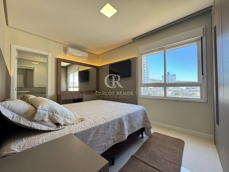 Apartamento Mobiliado com 3 Suítes e Vista Mar a 70m da Praia: 20ª foto da galeria de imagens do imóvel