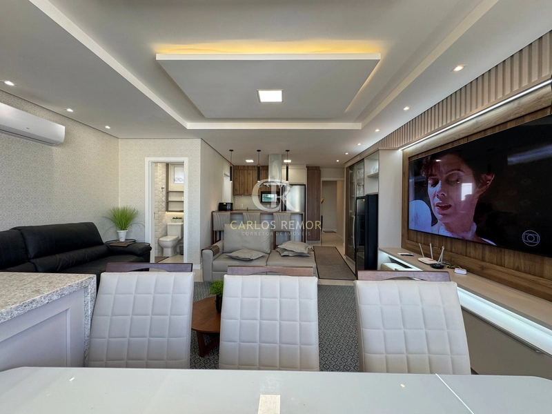 Apartamento Mobiliado com 3 Suítes e Vista Mar a 70m da Praia: 7ª foto da galeria de imagens do imóvel