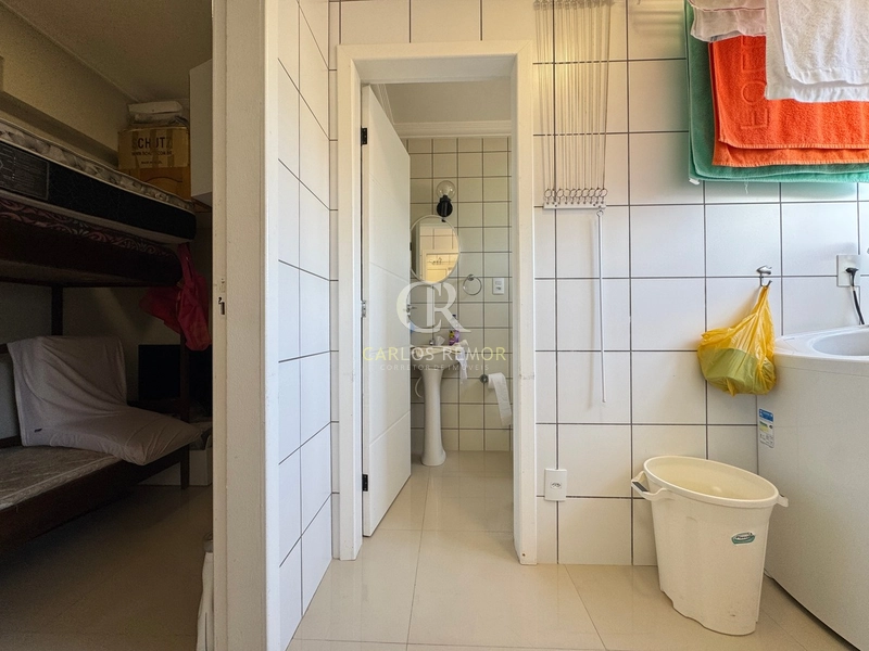 Apartamento Vista-mar 3 Quartos, Dependência e Excelente Posição Solar: 15ª foto da galeria de imagens do imóvel