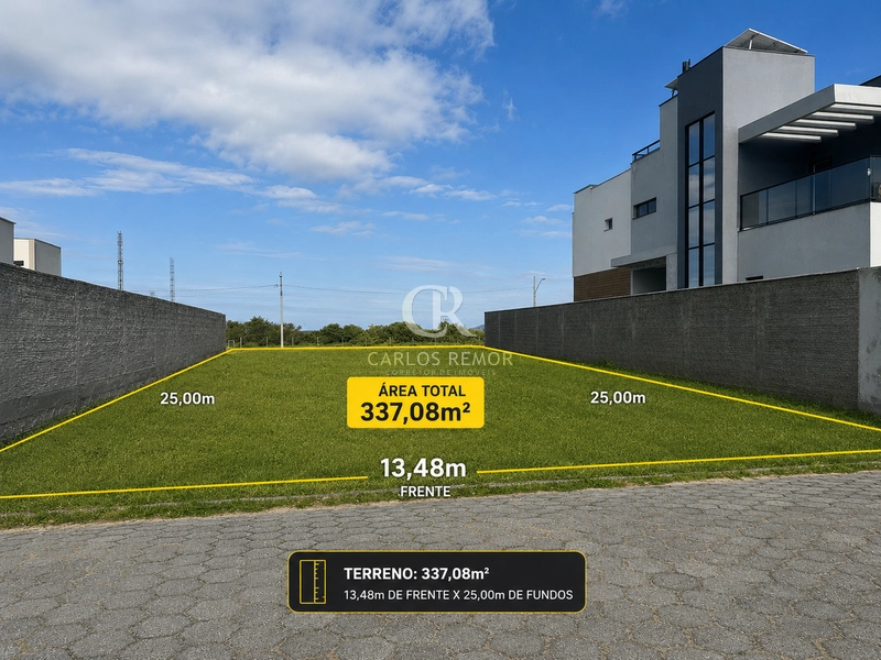 Terreno 337m2 no Jardim América III: 1ª foto da galeria de imagens do imóvel