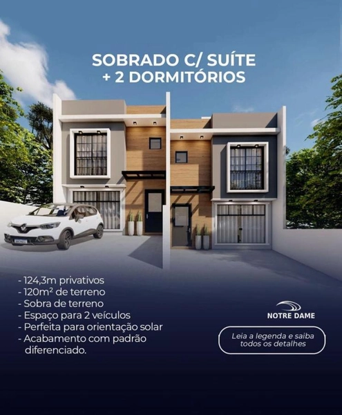 Sobrado para Venda em Chapecó / SC no bairro Desbravador: 2ª foto da galeria de imagens do imóvel