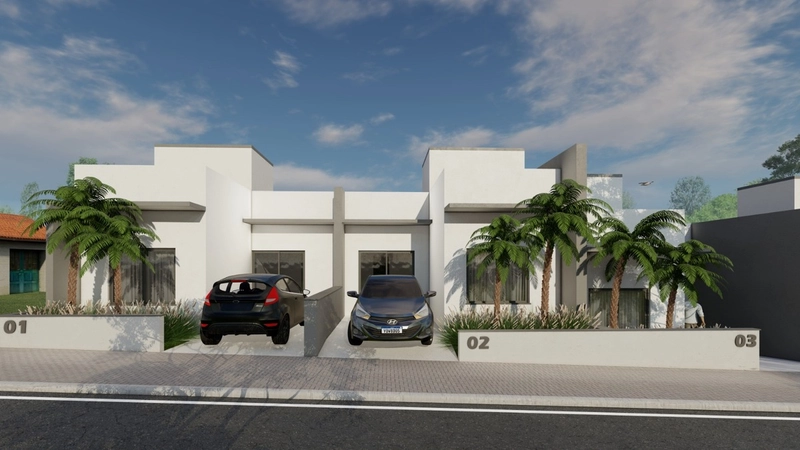 Casas Germinadas à Venda no Bairro Vederti – Chapecó/SC: 10ª foto da galeria de imagens do imóvel