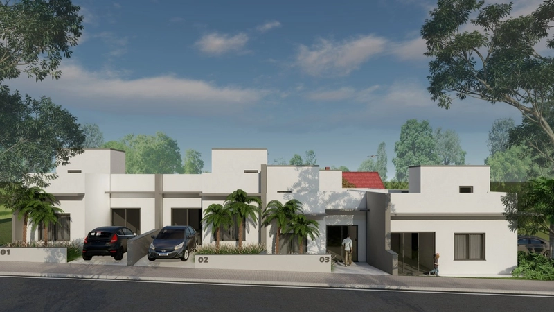 Casas Germinadas à Venda no Bairro Vederti – Chapecó/SC: 3ª foto da galeria de imagens do imóvel