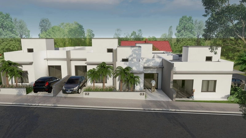 Casas Germinadas à Venda no Bairro Vederti – Chapecó/SC: 2ª foto da galeria de imagens do imóvel