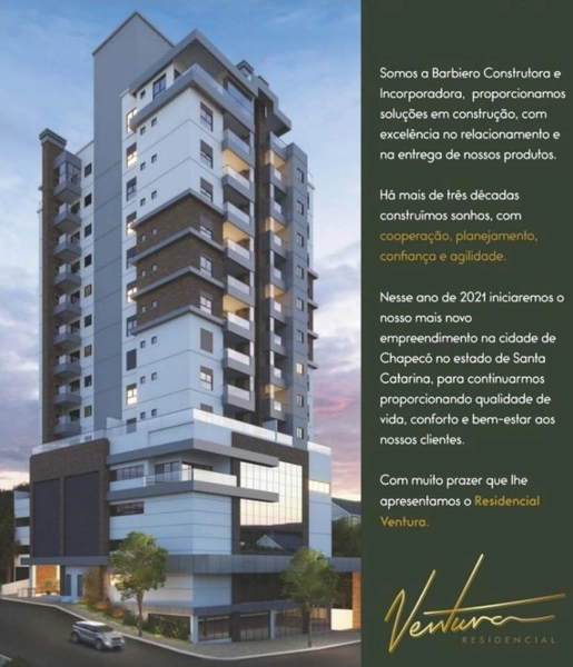 Apartamento para Venda em Chapecó / SC no bairro Universitário: 2ª foto da galeria de imagens do imóvel