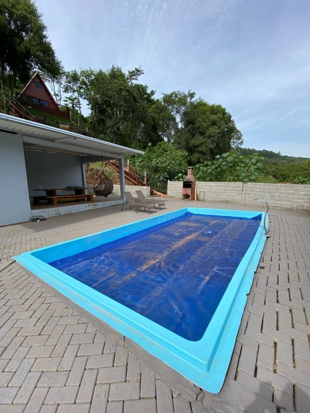 Chalé Mobiliado com Piscina Aquecida a 20 km do Shopping – Chapecó/SC: 7ª foto da galeria de imagens do imóvel