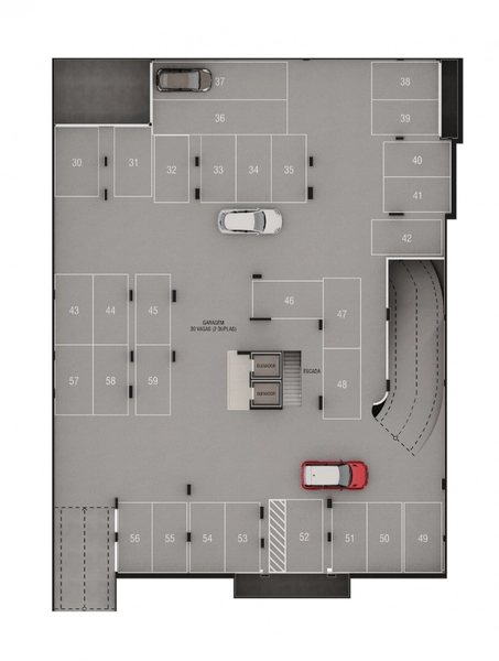 Apartamento a Venda no Bairro Jardim Itália- Chapecó-SC: 4ª foto da galeria de imagens do imóvel