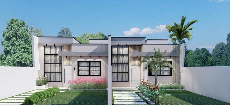 Casa no Bairro Vederti - Chapecó-SC: 2ª foto da galeria de imagens do imóvel