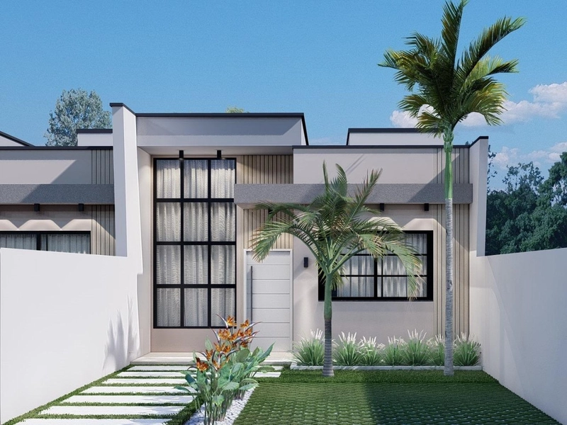 Casa no Bairro Vederti - Chapecó-SC: 3ª foto da galeria de imagens do imóvel