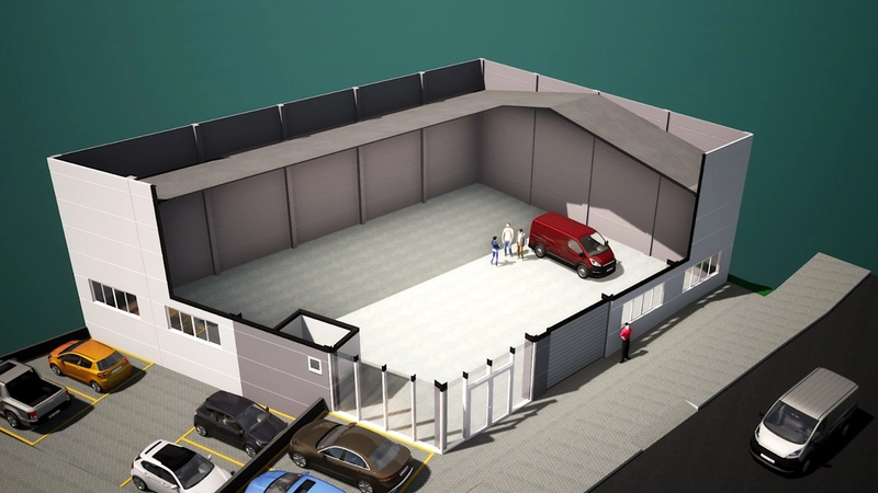 Barracão Industrial / Comercial – Bairro Araras – Chapecó-SC: 2ª foto da galeria de imagens do imóvel