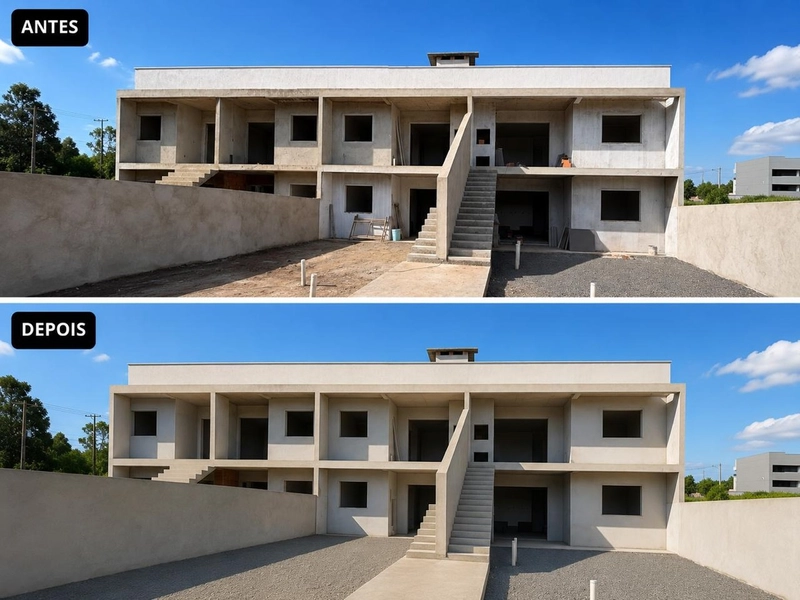 GEMINADAS DE ALTO PADRÃO À VENDA – REGIÃO DO EFAPI: 2ª foto da galeria de imagens do imóvel