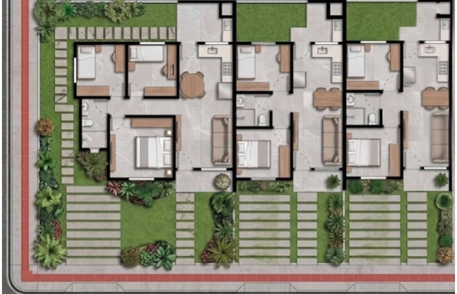 CASAS GEMINADAS À VENDA – VEDERTI  – CHAPECÓ/SC: 3ª foto da galeria de imagens do imóvel