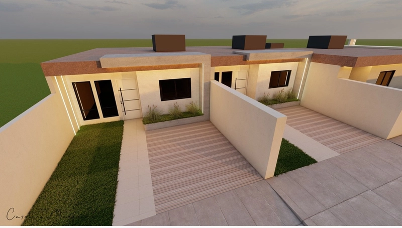 CASAS GEMINADAS À VENDA – EFAPI - LOTEAMENTO TOMAZELI - CHAPECÓ/SC