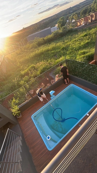 VENDE-SE CASA GEMINADA SEMI MOBILIADA COM PISCINA – VEDERTI / CHAPECÓ/: 7ª foto da galeria de imagens do imóvel