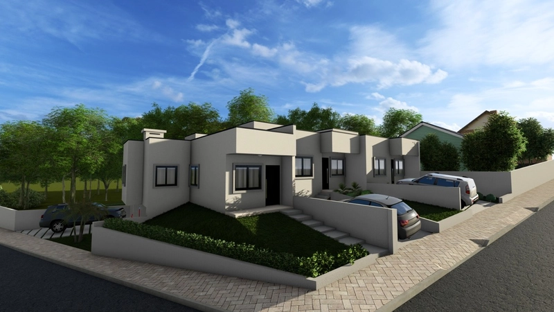 CASAS GEMINADAS À VENDA – BAIRRO ARARAS | CHAPECÓ/SC: 4ª foto da galeria de imagens do imóvel
