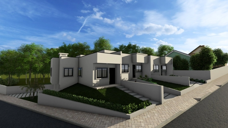 CASAS GEMINADAS À VENDA – BAIRRO ARARAS | CHAPECÓ/SC: 1ª foto da galeria de imagens do imóvel